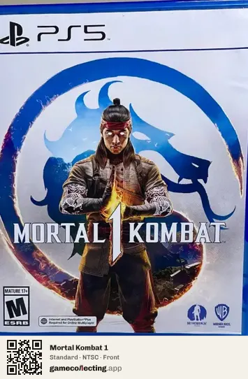 Mortal Kombat 1 PlayStation 5, NTSC box front