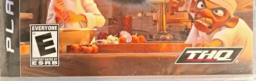 Disney/Pixar Ratatouille, the ESRB box on its front