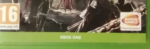 Code Vein, the PEGI square on its front