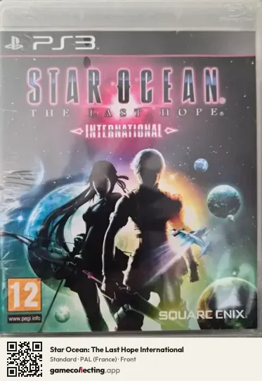 Star Ocean: The Last Hope International PlayStation 3, France box front