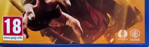 Mortal Kombat 11, the PEGI square on its front