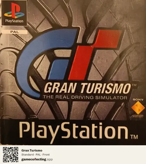 Gran Turismo PlayStation, PAL box front