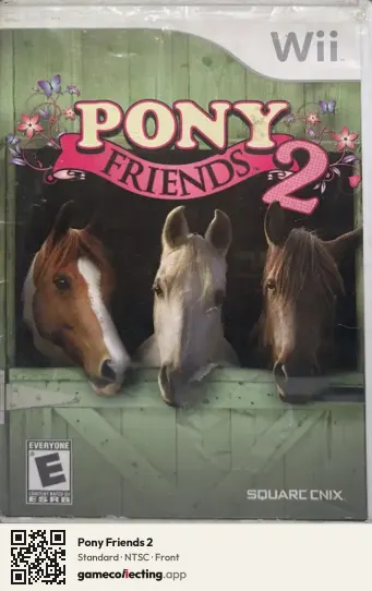 Pony Friends 2 Nintendo Wii, NTSC box front