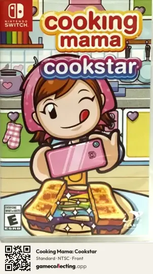 Cooking Mama: Cookstar Nintendo Switch, NTSC box front