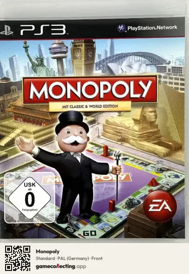 Monopoly PlayStation 3, Germany box front