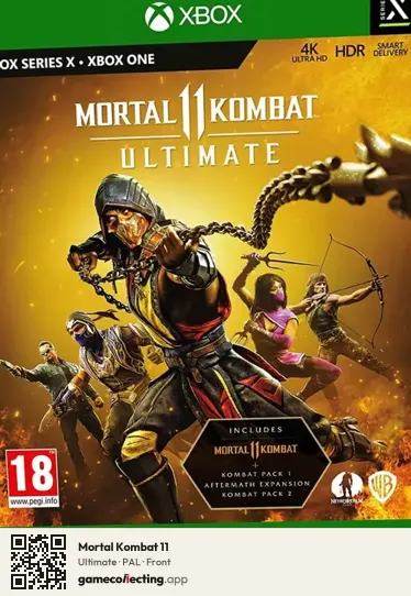 Mortal Kombat 11 Xbox Series X, PAL box front