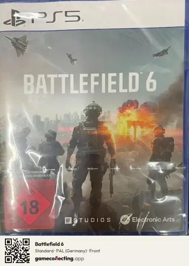 Battlefield 6 PlayStation 5, Germany box front
