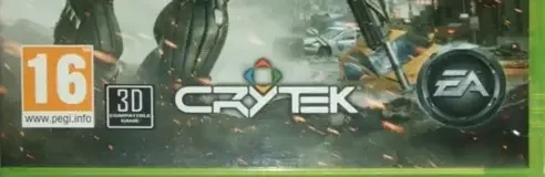 Crysis 2, the PEGI square on its front