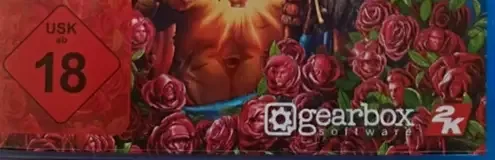 Borderlands 3, the USK square on its front
