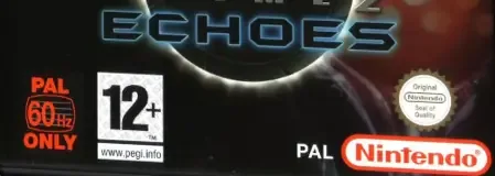 Metroid Prime 2: Echoes, the PEGI square on its front