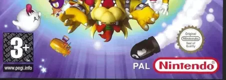 Mario Party 5, the PEGI square on its front