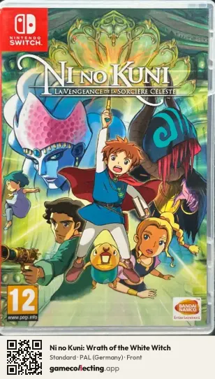 Ni no Kuni: Wrath of the White Witch Nintendo Switch, Germany box front