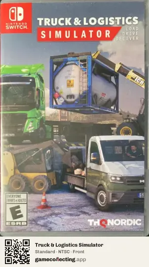 Truck & Logistics Simulator Nintendo Switch, NTSC box front