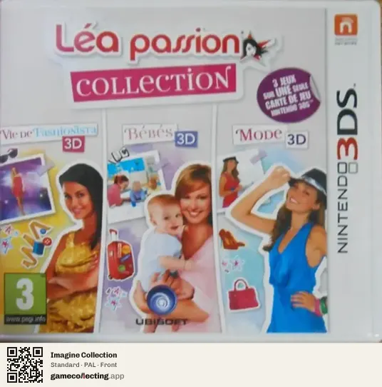 Imagine Collection Nintendo 3DS, PAL box front