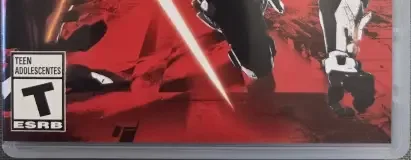 Daemon X Machina, the ESRB box on its front