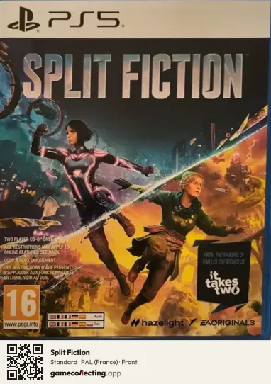 Split Fiction PlayStation 5, France box front