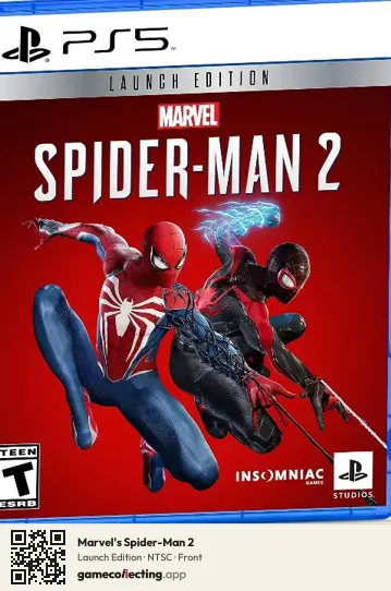 Marvel's Spider-Man 2 PlayStation 5, NTSC box front