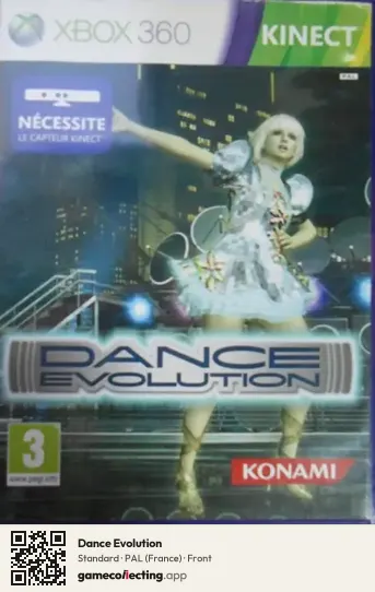 Dance Evolution Xbox 360, France box front