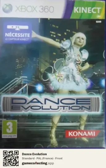 Dance Evolution Xbox 360, France box front