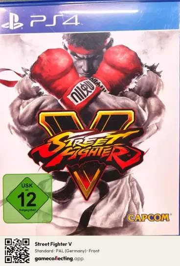 Street Fighter V PlayStation 4, Germany box front