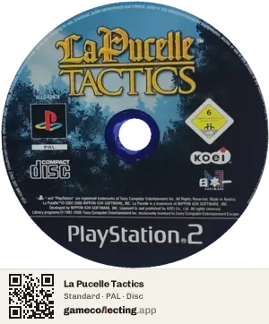 La Pucelle Tactics PlayStation 2, PAL disc