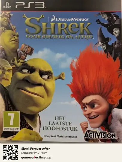 Shrek Forever After PlayStation 3, PAL box front