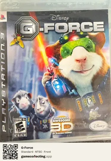 G-Force PlayStation 3, NTSC box front