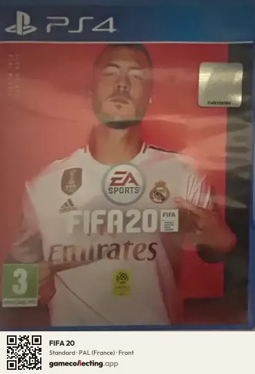 FIFA 20 PlayStation 4, France box front