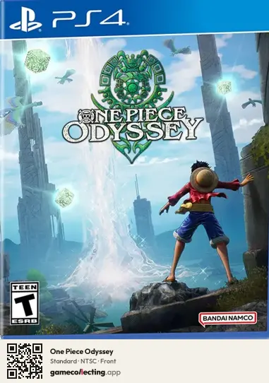 One Piece Odyssey PlayStation 4, NTSC box front