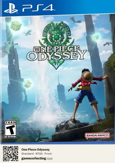 One Piece Odyssey PlayStation 4, NTSC box front