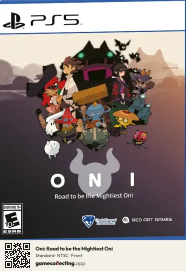 Oni: Road to be the Mightiest Oni PlayStation 5, NTSC box front