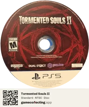Tormented Souls II PlayStation 5, NTSC disc
