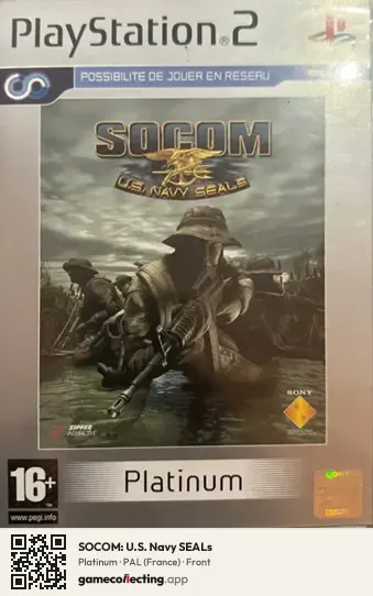 SOCOM: U.S. Navy SEALs PlayStation 2, France box front