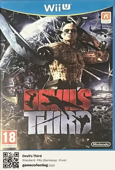 Devil's Third Nintendo Wii U, Germany box front