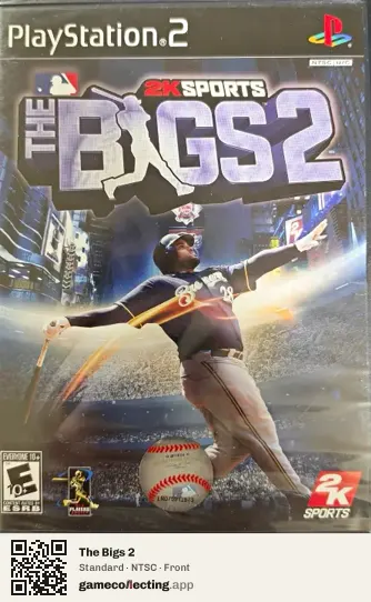 The Bigs 2 PlayStation 2, NTSC box front