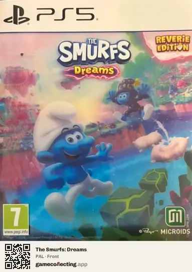 The Smurfs: Dreams PlayStation 5, PAL box front