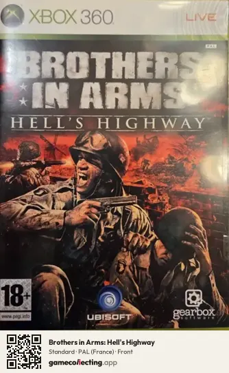 Brothers in Arms: Hell's Highway Xbox 360, France box front