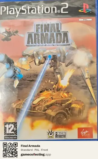Final Armada PlayStation 2, PAL box front