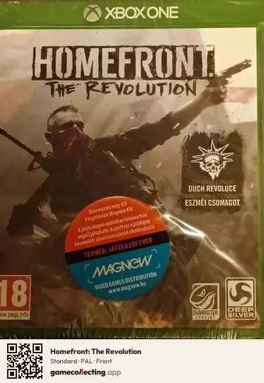 Homefront: The Revolution Xbox One, PAL box front