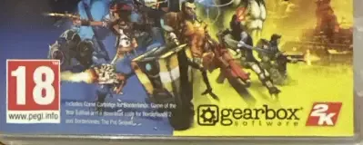 Borderlands Legendary Collection, the USK square on its front