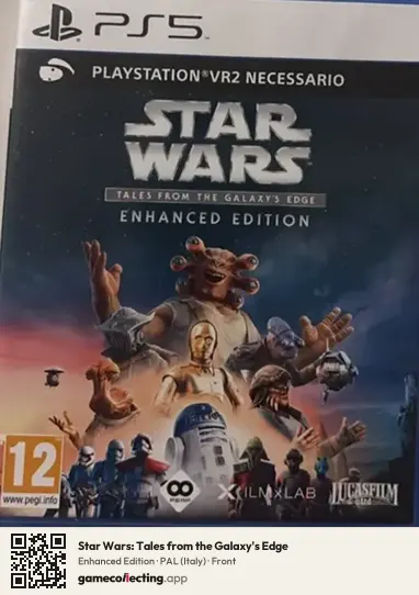 Star Wars: Tales from the Galaxy's Edge PlayStation 5, Italy box front