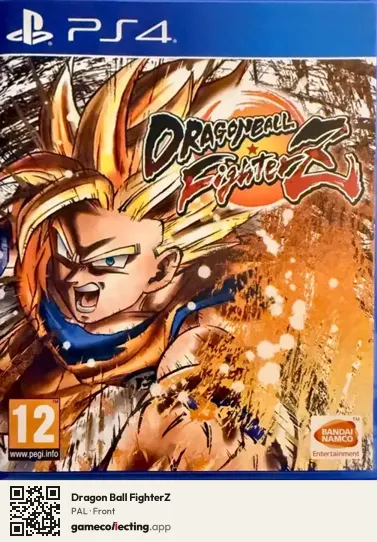 Dragon Ball FighterZ PlayStation 4, PAL box front
