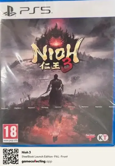 Nioh 3 PlayStation 5, PAL box front