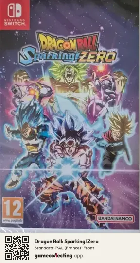 Dragon Ball: Sparking! Zero Nintendo Switch, France box front