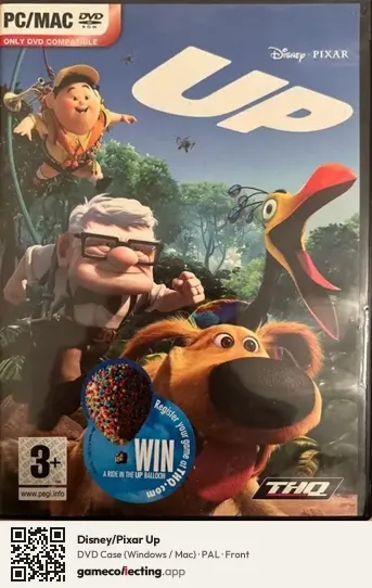 Disney/Pixar Up Computer, PAL box front