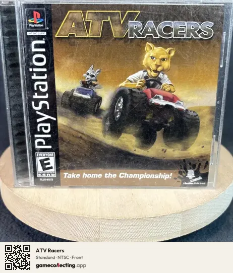 ATV Racers PlayStation, NTSC box front