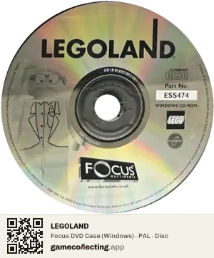 LEGOLAND Computer, PAL disc