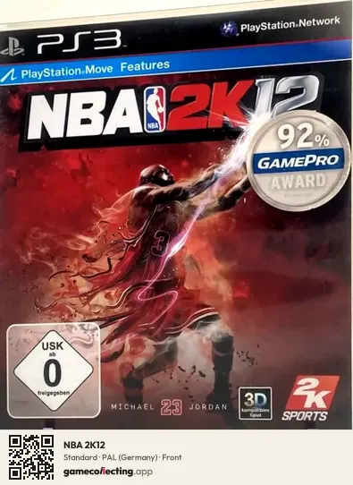 NBA 2K12 PlayStation 3, Germany box front