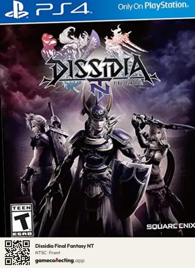 Dissidia Final Fantasy NT PlayStation 4, NTSC box front