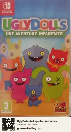 UglyDolls: An Imperfect Adventure Nintendo Switch, PAL box front